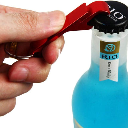 Personalized Bottle Opener Keychain Custom Aluminum Beer Bottle Opener Engraved Any Text/Logo Wedding Favors, Brewery, Bar, Anniversaries, Party,...