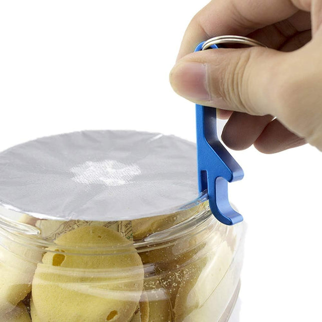 Personalized Bottle Opener Keychain Custom Aluminum Beer Bottle Opener Engraved Any Text/Logo Wedding Favors, Brewery, Bar, Anniversaries, Party,...