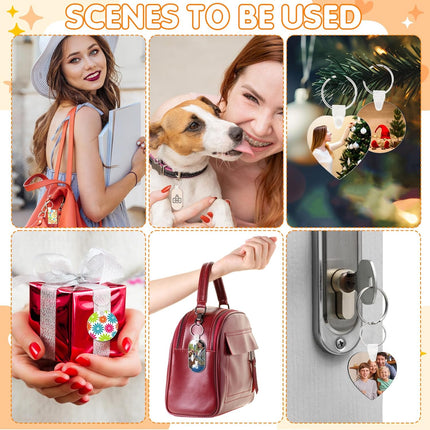 Personalized sublimation  Keychains