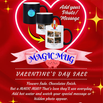Valentines magic mug