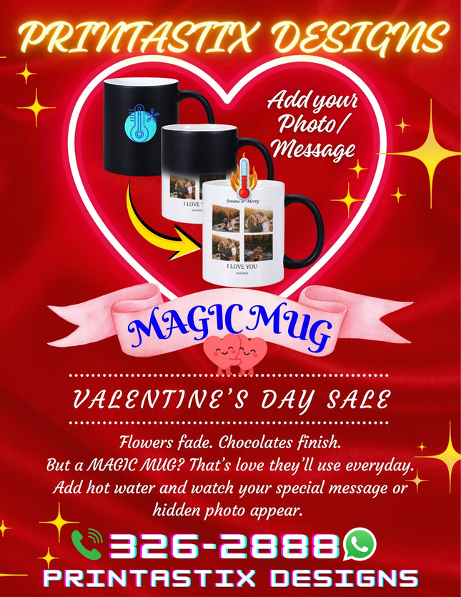 Valentines magic mug